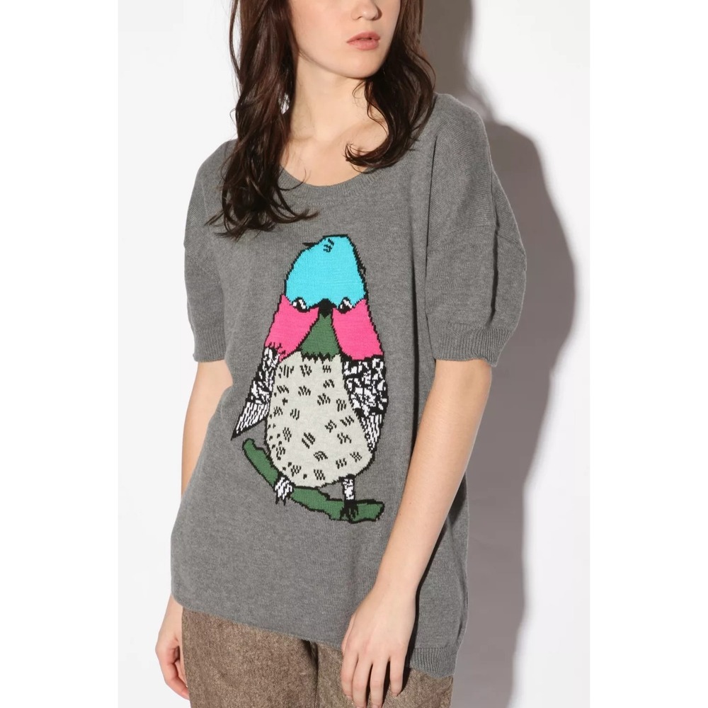 $195 EUC ANTHROPOLOGIE RENDEZ VOUS PAUL & JOE SISTER pullover sweater M see mezs